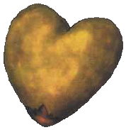 Symbole : coeur doré Symbole : coeur doré